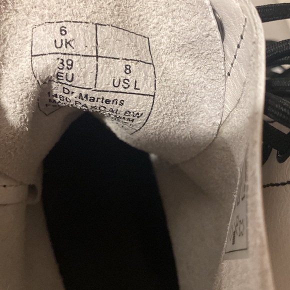 BRAND NEW Leather Dr. Martins - Picture 3 of 5